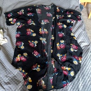 Torrid black kimono